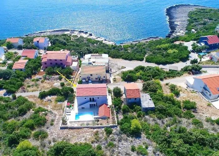 Cozy Sea View House With Pool Dom wakacyjny Zavalatica